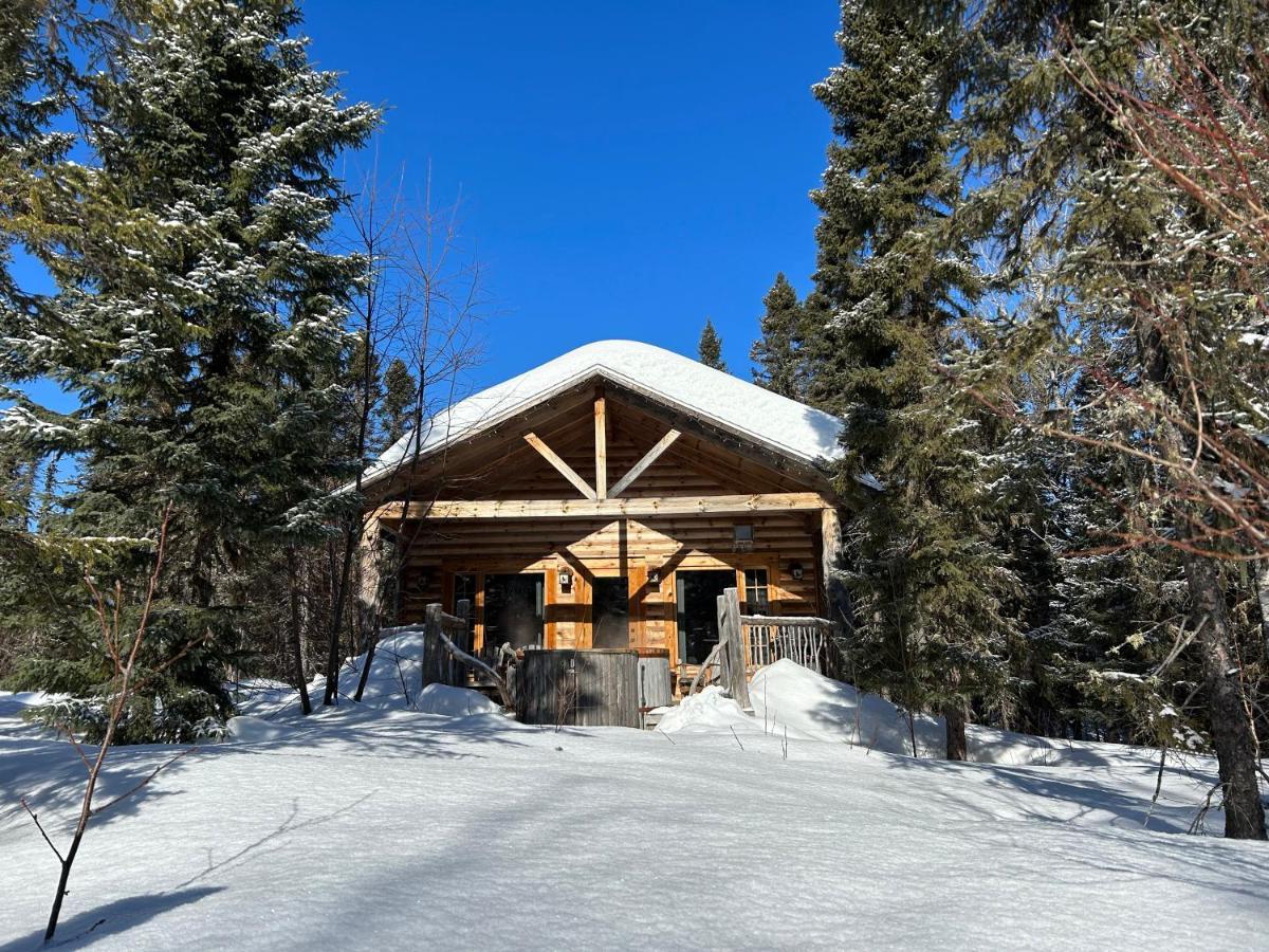 Husky - Chalets De Moh - Jacuzzi La Malbaie Esterno foto
