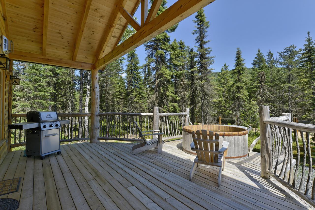 Husky - Chalets De Moh - Jacuzzi La Malbaie Esterno foto